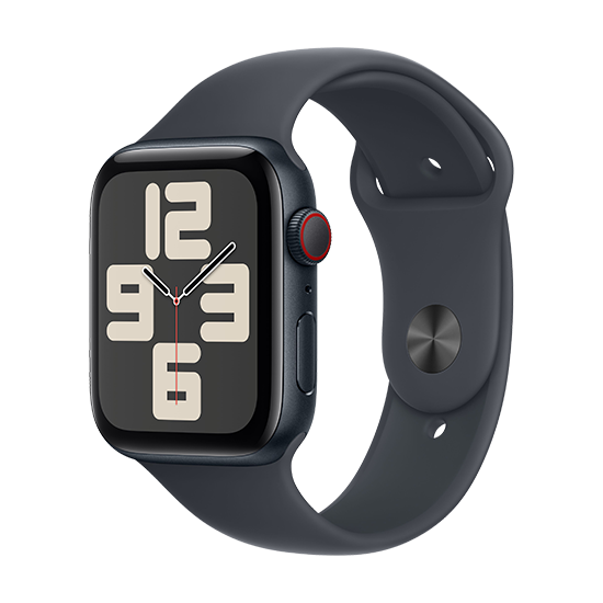 195949641534 Watch Apple Watch SE2 (2024) GPS 40mm Midnight Aluminium Case with Sport Band S/M - Midnight