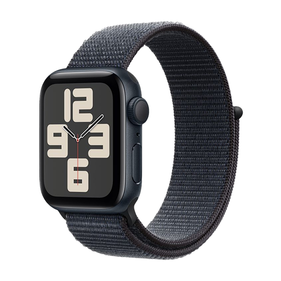 195949642074 Watch Apple Watch SE2 (2024) GPS 40mm Midnight Aluminium Case with Sport Loop - Midnight