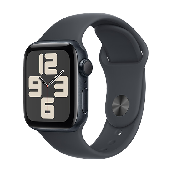195949643965 Watch Apple Watch SE2 (2024) GPS 44mm Midnight Aluminium Case with Sport Band S/M - Midnight