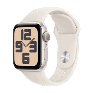 Watch Apple Watch SE2 (2024) GPS 44mm Starlight Aluminium Case with Sport Band M/L - Starlight