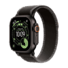 Watch Apple Watch Ultra 3 (2025) 5G 49mm Black Titanium Case with Trail Loop S/M - Black/Charcoal
