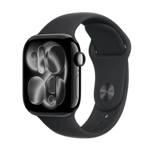 Watch Apple Watch Series 11 (2025) GPS 42mm Jet Black Aluminium Case with Sport Band S/M - Black