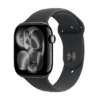 Watch Apple Watch Series 11 (2025) GPS 46mm Jet Black Aluminium Case with Sport Band M/L - Black