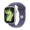 Watch Apple Watch Series 11 (2025) GPS 46mm Silver Aluminium Case with Sport Band M/L - Purple Fog