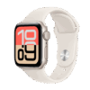 Watch Apple Watch SE 3 (2025) GPS 40mm Starlight Aluminium Case with Sport Band S/M - Starlight
