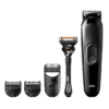 Braun SK3300 Beard Trimmer + Hair Clipper 4in1 with Gillette Fusion5 ProGlide