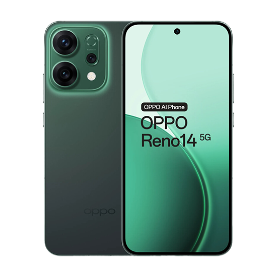 6932169374798 Oppo Reno14 5G Dual Sim 12GB RAM 256GB - Luminous Green