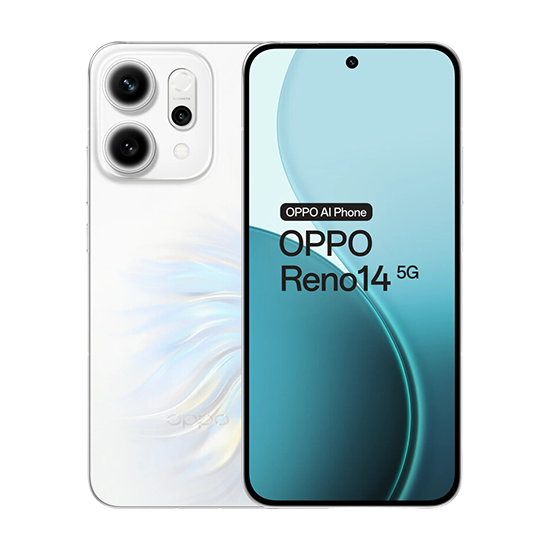 6932169374804 Oppo Reno14 5G Dual Sim 12GB RAM 256GB - Opal White