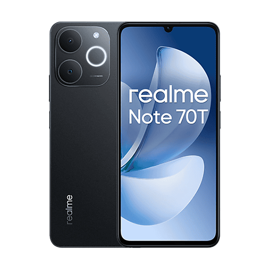 6941764469679 Realme Note 70T Dual Sim 4GB RAM 256GB - Black