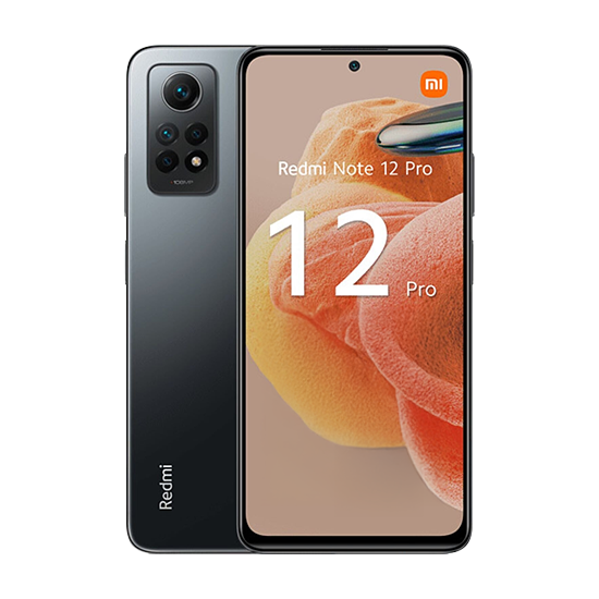 6941812701652 Xiaomi Redmi Note 12 Pro 4G Dual Sim 6GB RAM 128GB - Grey