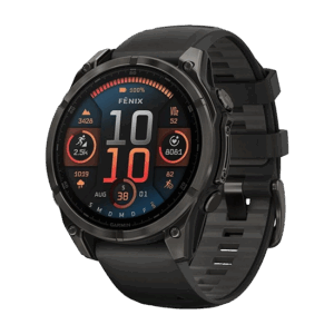 Watch Garmin Fenix 8 GPS 47mm Silicon Black Band - Black