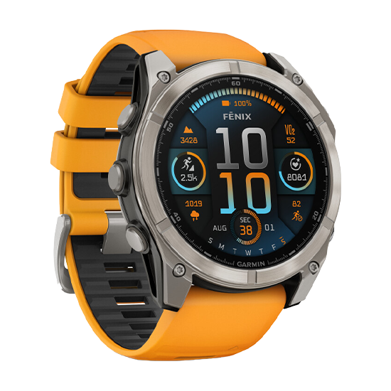 753759338176 Watch Garmin Fenix 8 Amoled Sapphire GPS 51mm - Graphit/Titanium Titan