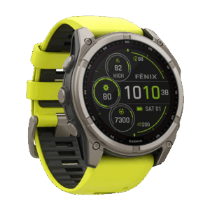 Watch Garmin Fenix 8 Amoled Solar Sapphire GPS 51mm - Yellow/Grey