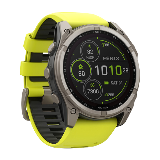 Watch Garmin Fenix 8 Amoled Solar Sapphire GPS 51mm - Yellow/Grey