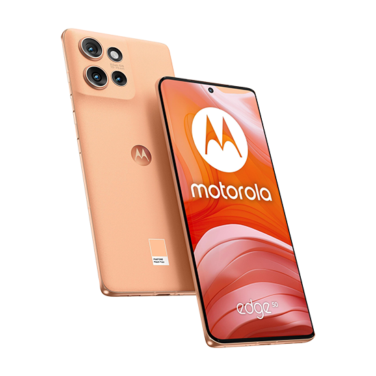 840023265464 Motorola XT2407-1 Moto Edge 50 5G 12GB RAM 512GB - Peach Fuzz