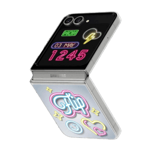 Samsung Galaxy Z Flip6 Design Cover Flipsuit - Transparent